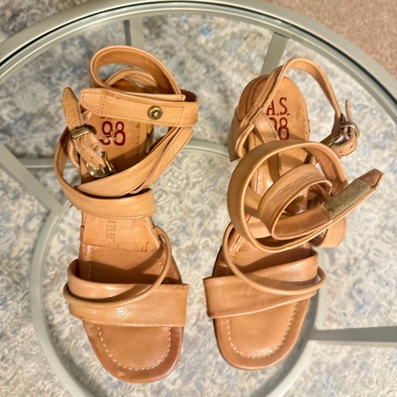 Mack Ankle Wrap Sandal (Women)
A.S.98  38 EU 

 NWOT
